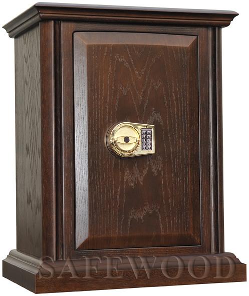 Элитный сейф второго класса в дереве Safewood 278T EL Flock.