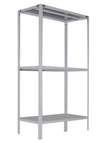 Стеллаж МС 500 2000x1000x400 (3 полки - нагрузка 140 кг)