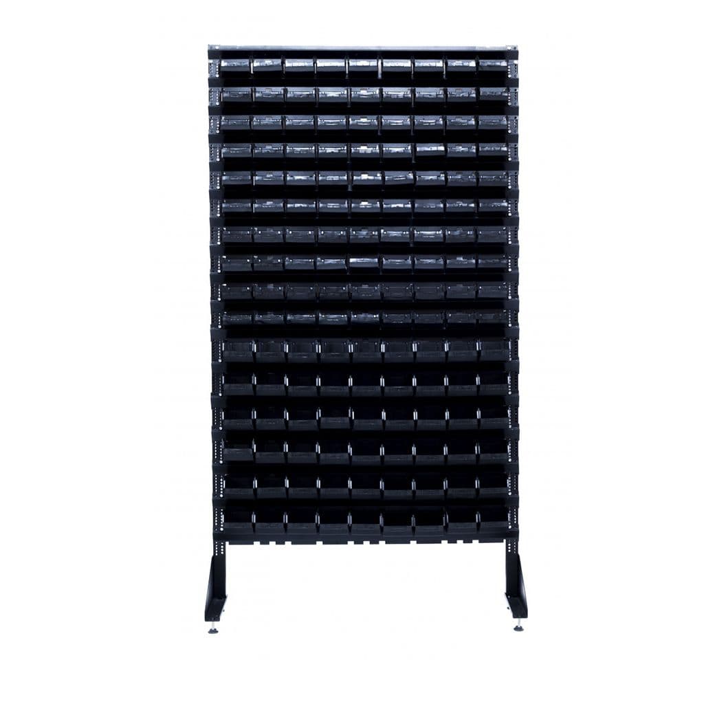 Стенд с отделениями для склада арт.1801-10/6/0 черный