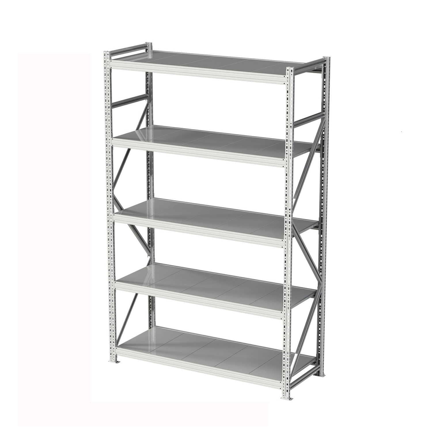 Стеллаж для склада MS Pro 200x90x50 (5 полок)