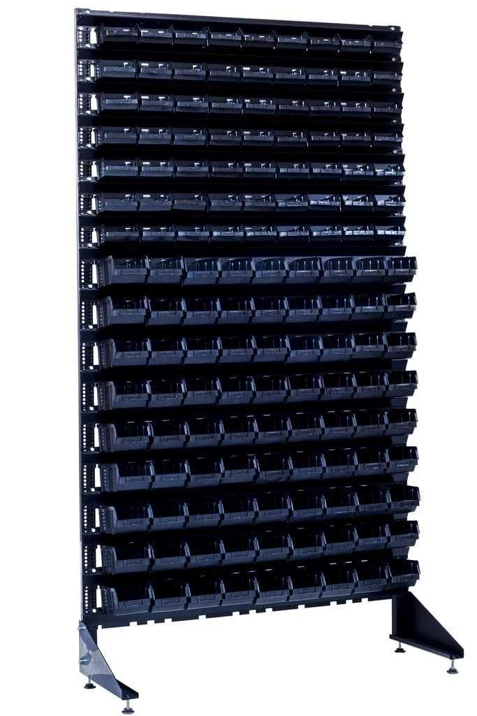 Стеллаж с ящиками для автосервиса арт.1801-7/9/0 черный